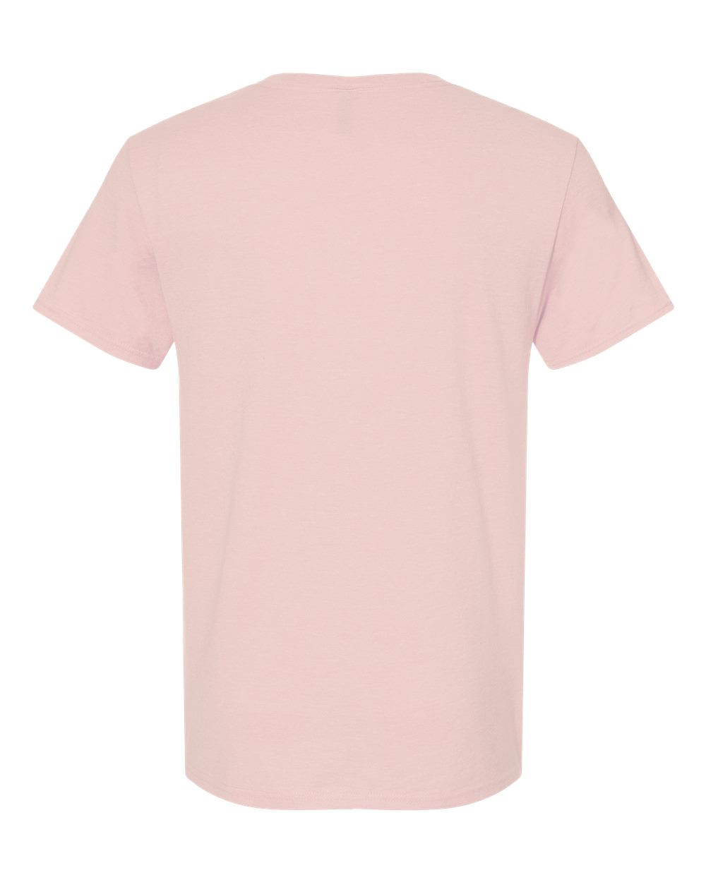 Front View of Blush Pink Premium Blend Ring-Spun T-Shirt - 560MR