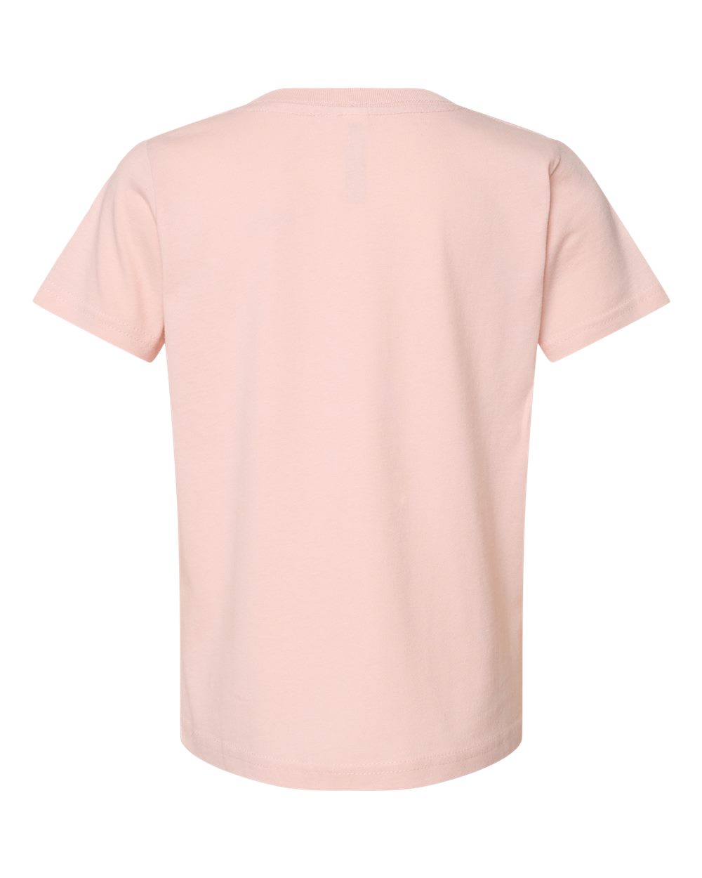 Front View of Blush Toddler Fine Jersey Tee - 3321