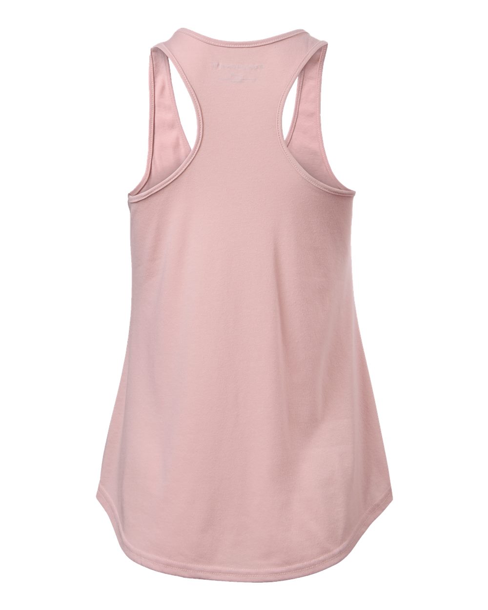 Front View of Blush Women's Essential Racerback Tank Top - BW2502