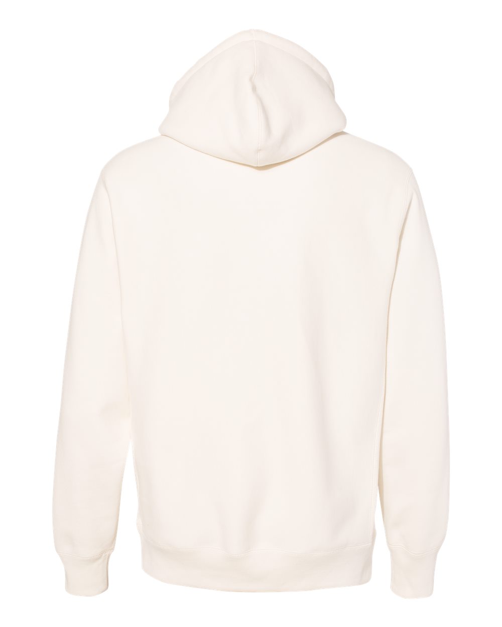 Front View of Bone Legend - Premium Heavyweight Cross-Grain Hooded Sweatshirt - IND5000P