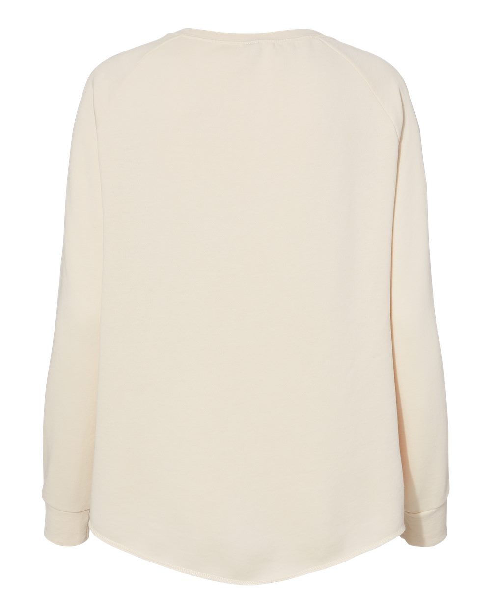 Front View of Bone Women's California Wave Wash Crewneck Sweatshirt - PRM2000