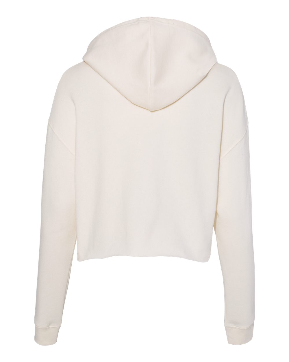 Front View of Bone Women’s Lightweight Crop Hooded Sweatshirt - AFX64CRP