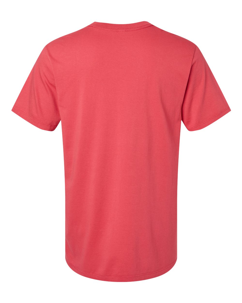 Rear View of Brick Classic Pocket T-Shirt - 210
