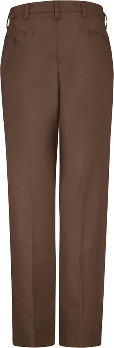 Brown - 34I Red-E-Prest® Work Pants - PT10
