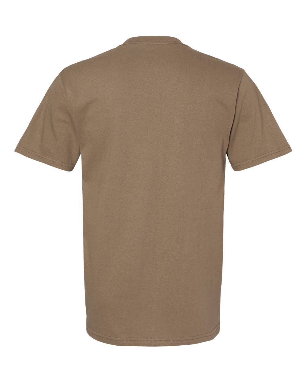 Front View of Brown Savana Softstyle® Midweight T-Shirt - 65000