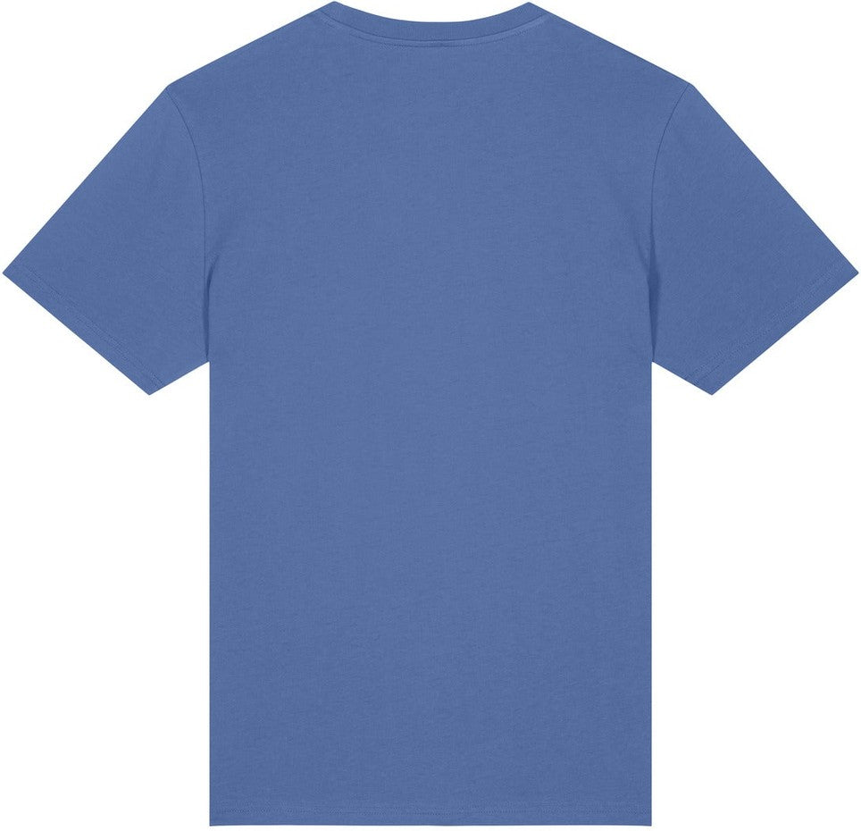 Front View of BrtBlue Stanley/Stella Unisex Crafter Tee SXU007