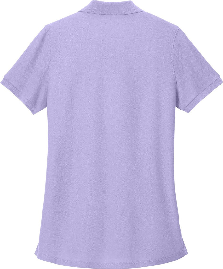 Front View of BrtLvndr Port Authority Women's Wearever Signature Pique Polo LK200