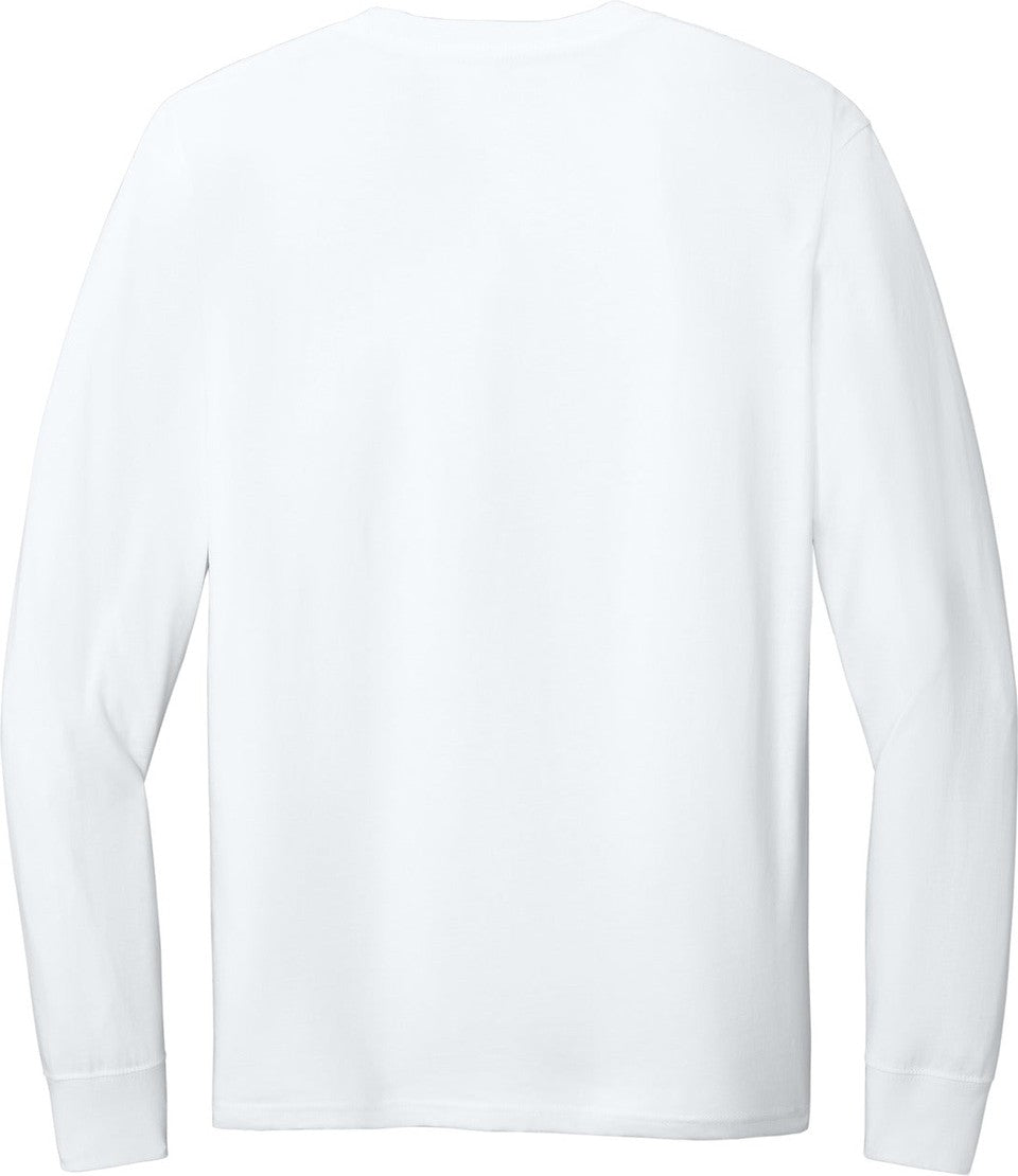 Rear View of BrtWhite Allmade Unisex Long Sleeve Organic Cotton Tee AL6104