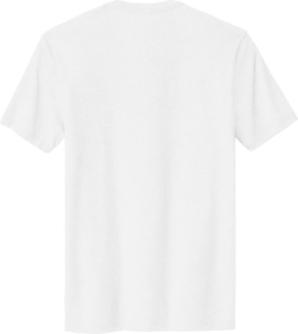 Rear View of BrtWhite Allmade Unisex Organic Cotton Tee. AL2100