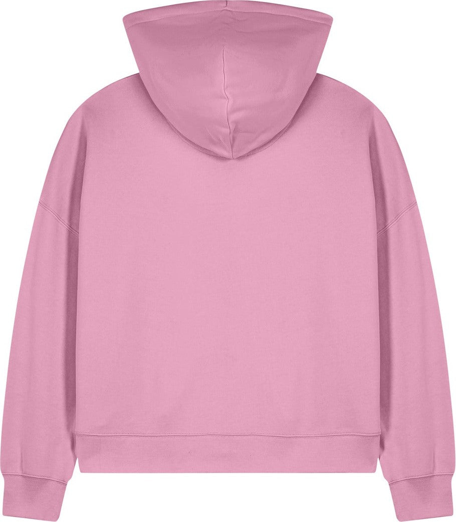 Rear View of BubblePink Stanley/Stella Women's Stella Ida Full-Zip Hooded Sweatshirt SXW037