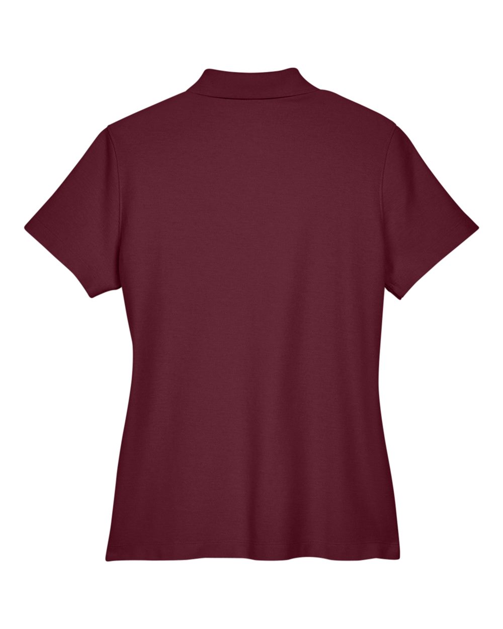 Front View of Burgundy Women's DRYTEC20™ Performance Polo - DG150W