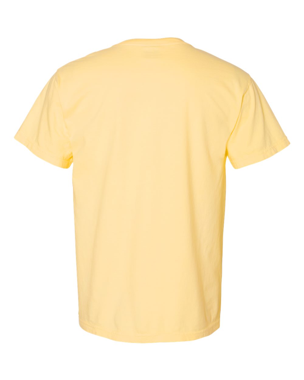 Front View of Butter Garment-Dyed Heavyweight T-Shirt - 1717