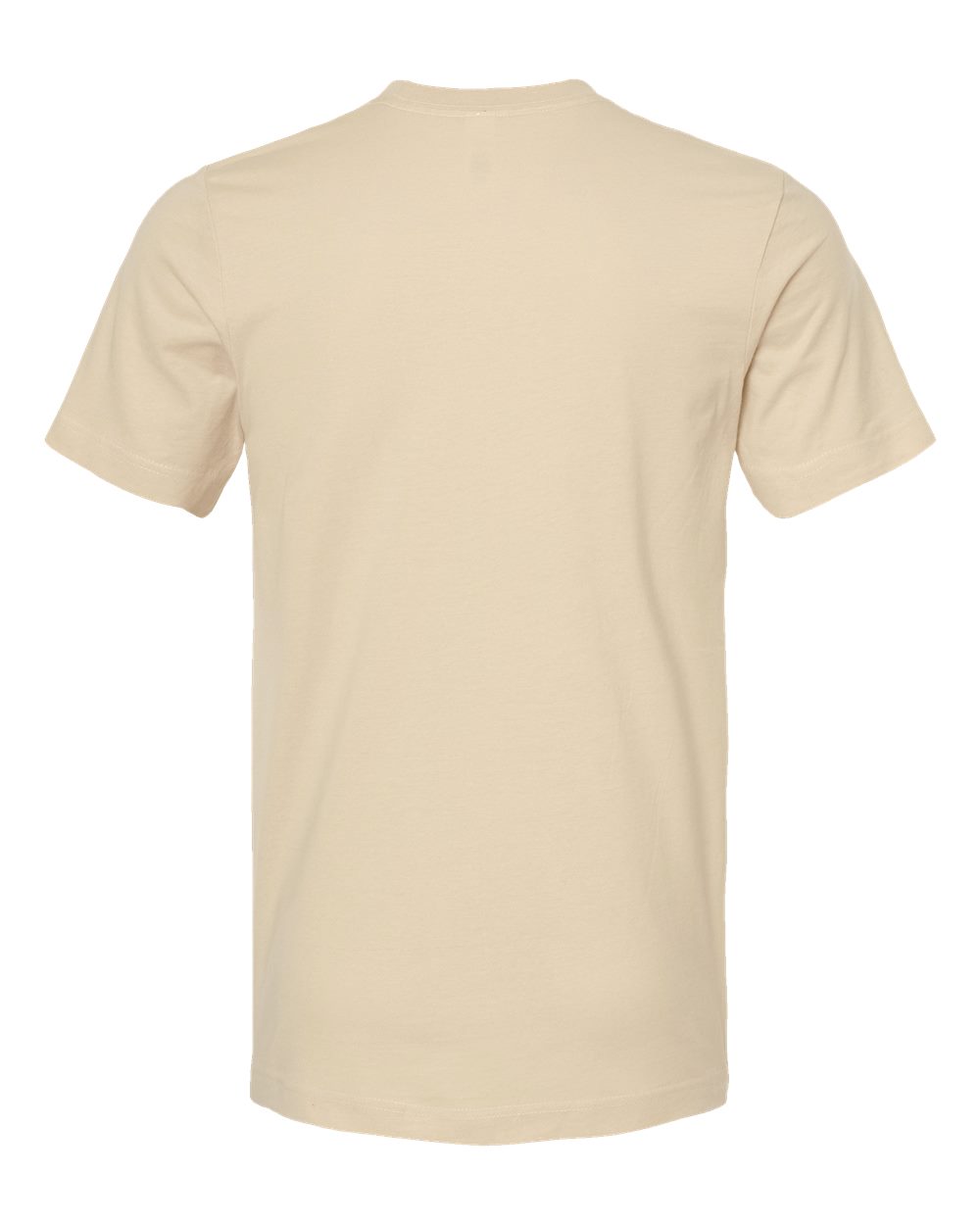 Front View of Buttercream Premium Cotton T-Shirt - 502