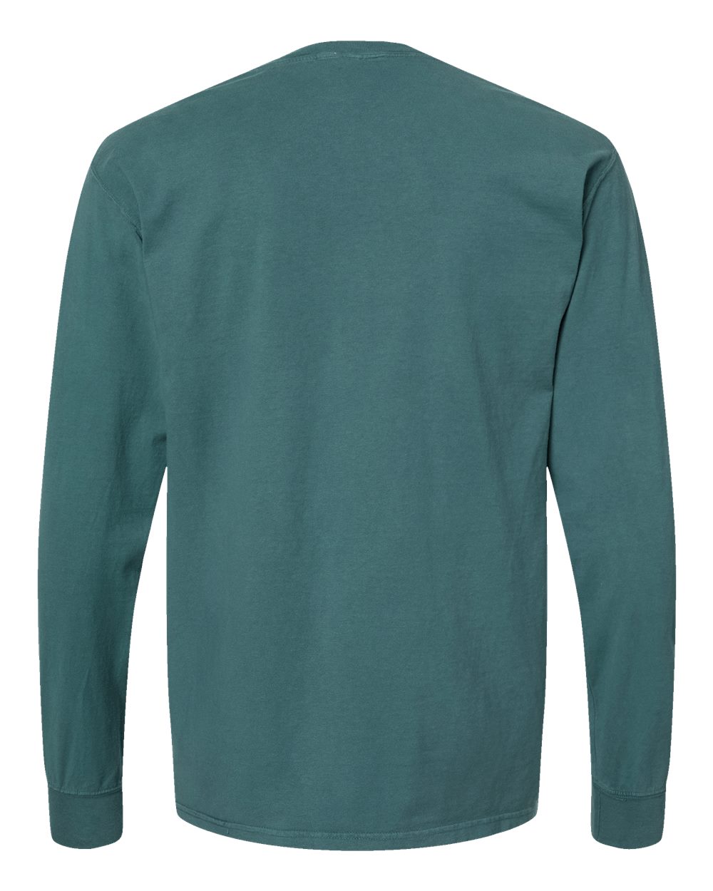 Front View of Cactus Garment-Dyed Long Sleeve T-Shirt - GDH200