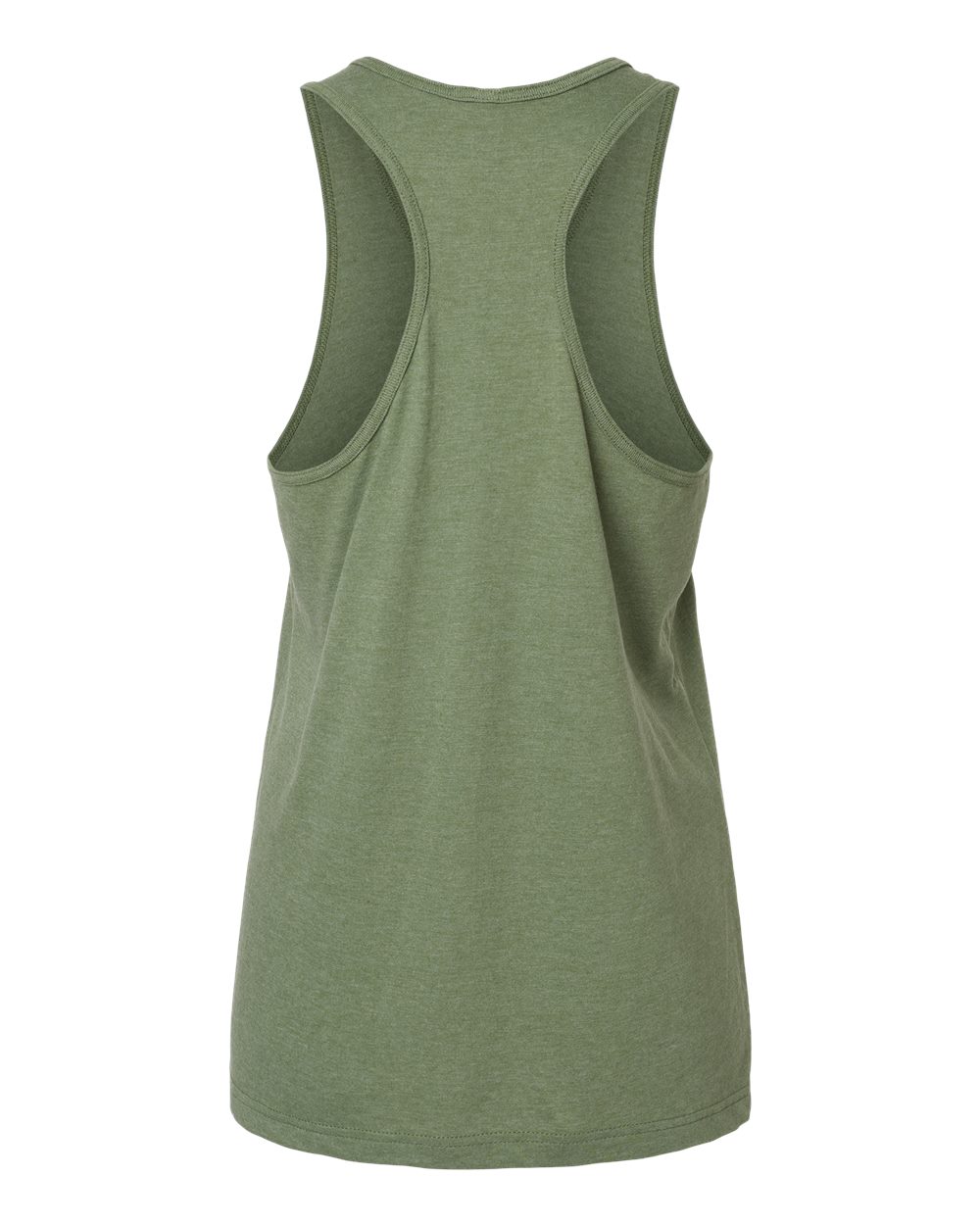 Rear View of Cactus Softstyle® Women’s CVC Racerback Tank Top - 64220LCVC