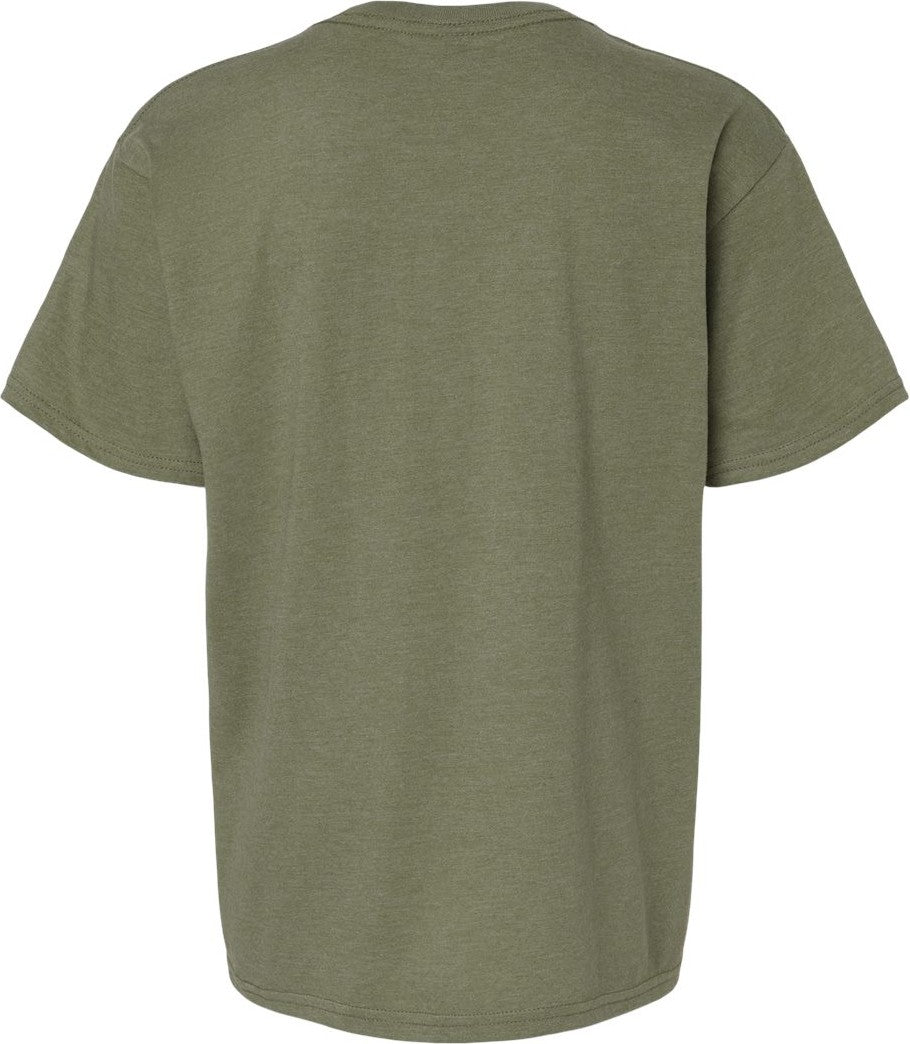 Front View of Cactus Softstyle® Youth CVC T-Shirt - 64000BCVC