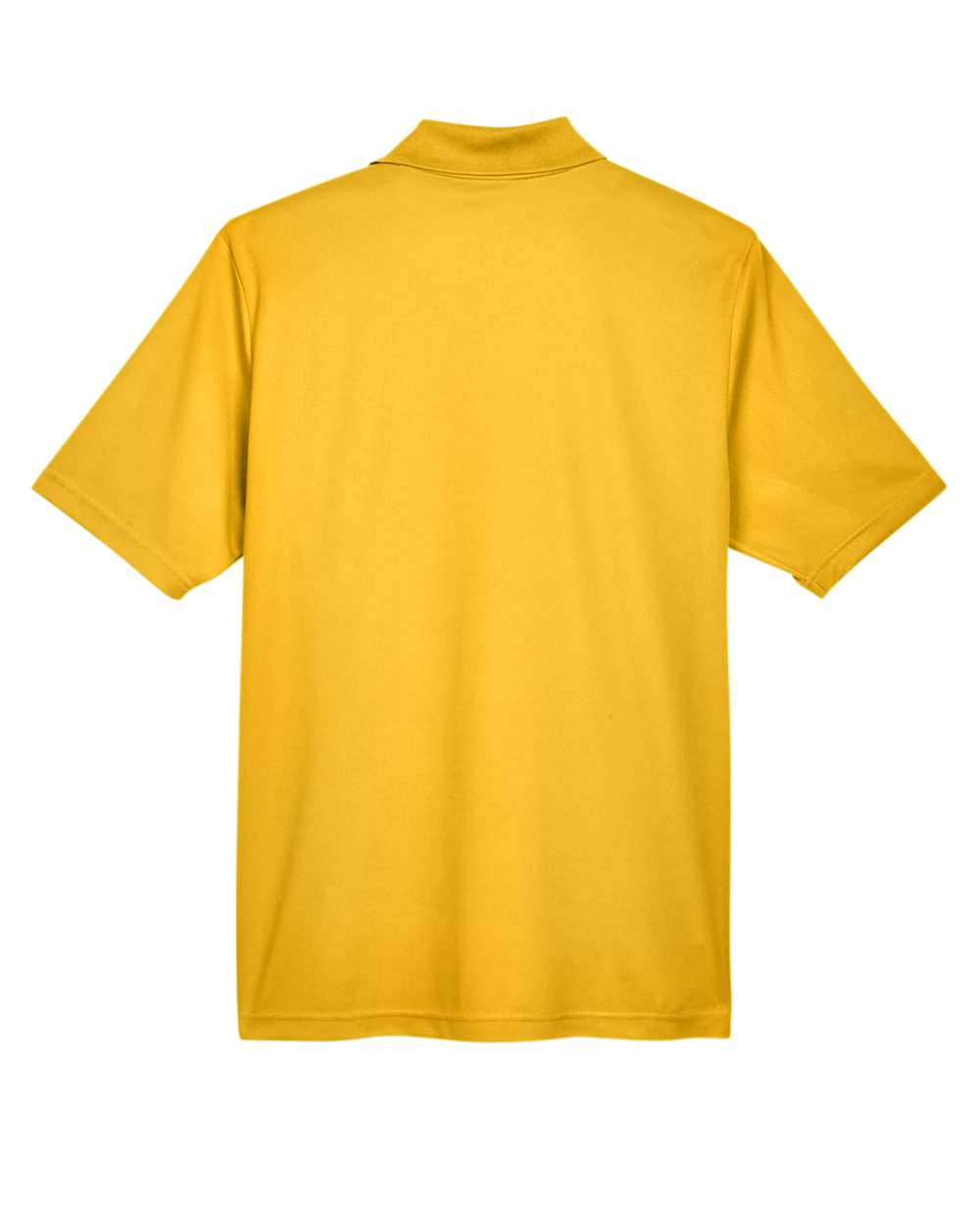 Front View of Campus Gold Men's Origin Performance Piqué Polo - 88181