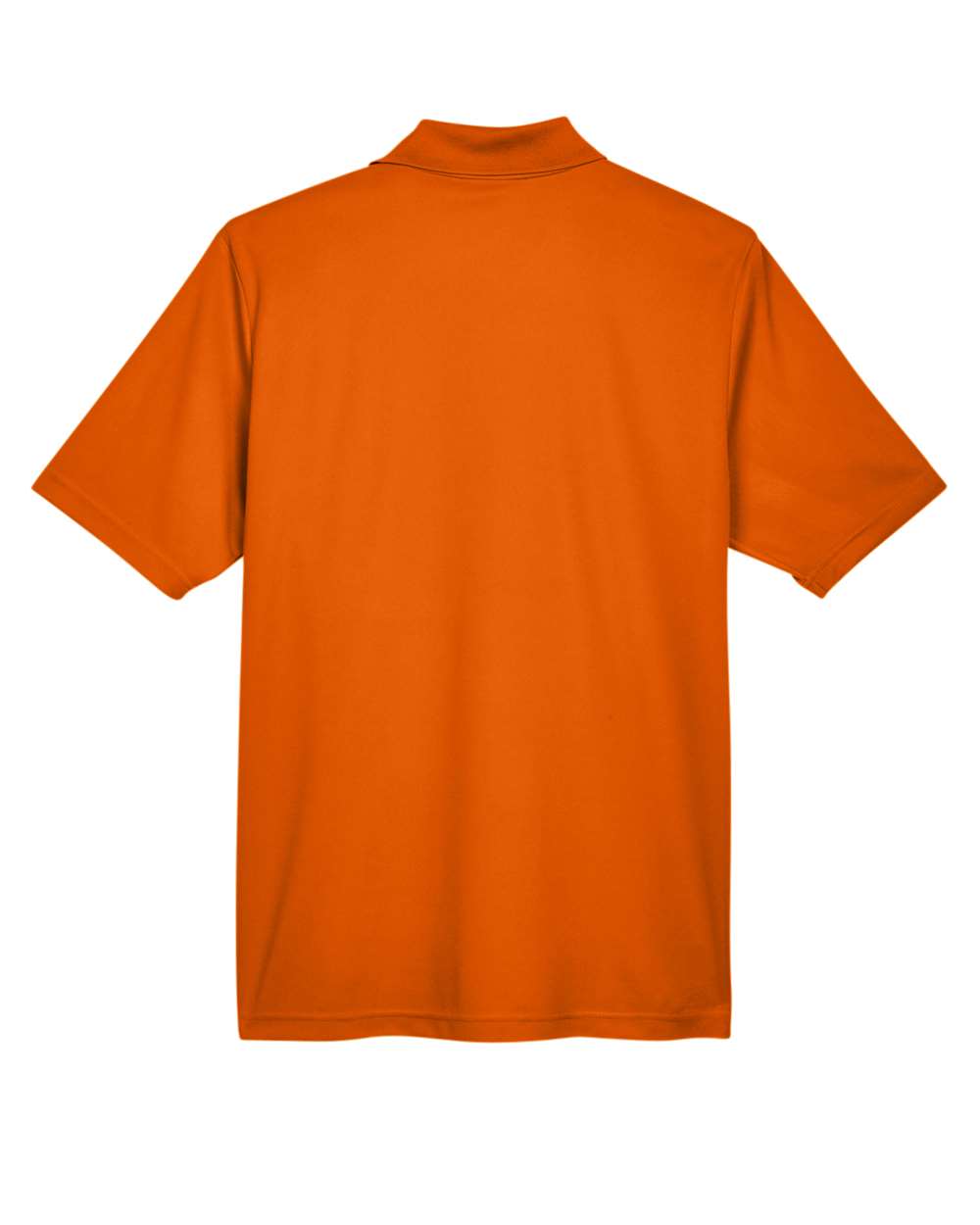 Front View of Campus Orange Men's Origin Performance Piqué Polo - 88181