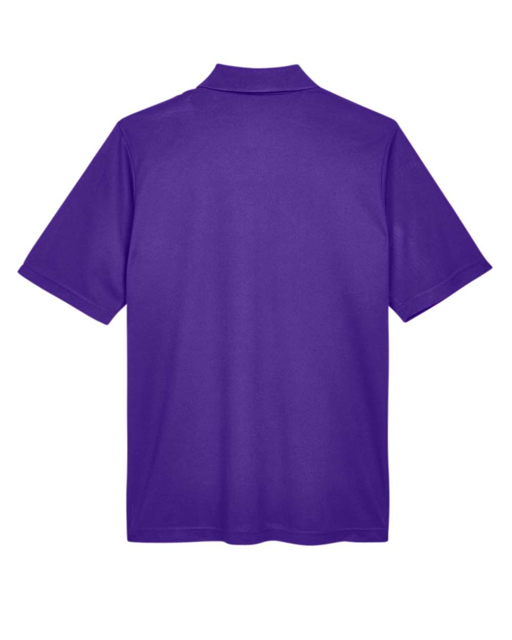 Front View of Campus Purple Men's Origin Performance Piqué Polo - 88181