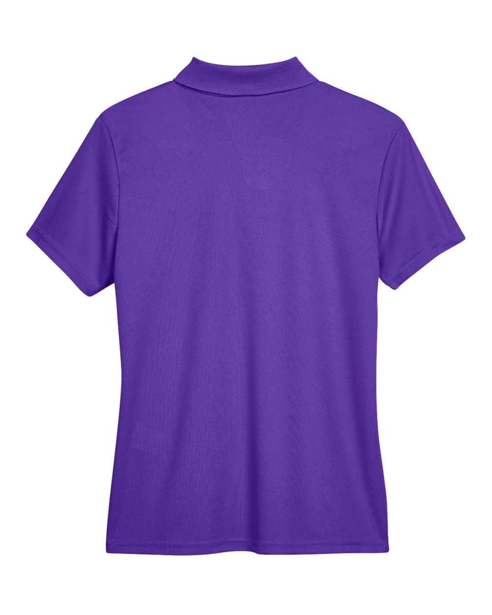 Front View of Campus Purple Women's Origin Performance Piqué Polo - 78181