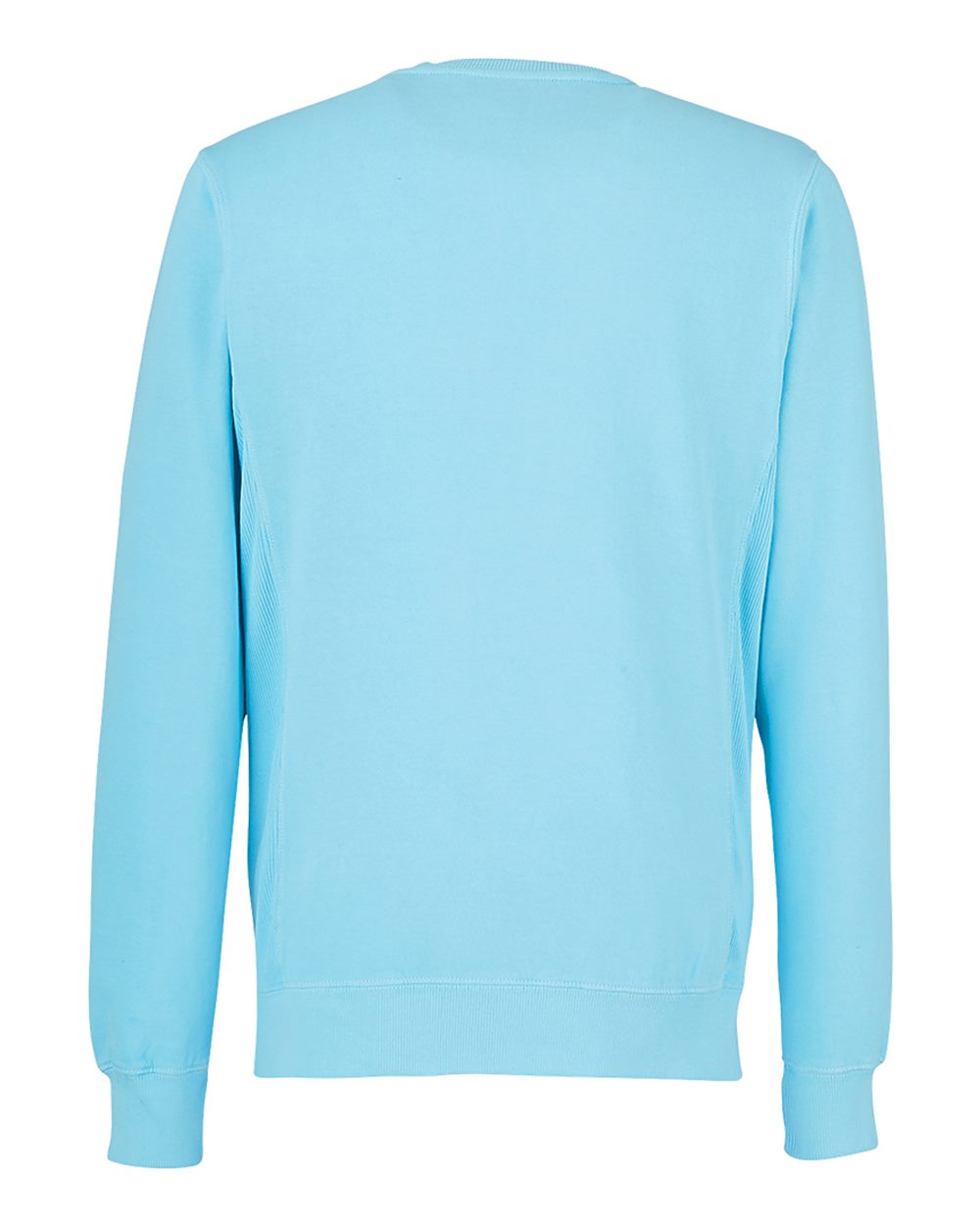 Front View of Capri Pigment-Dyed Fleece Crewneck Sweatshirt - 8731