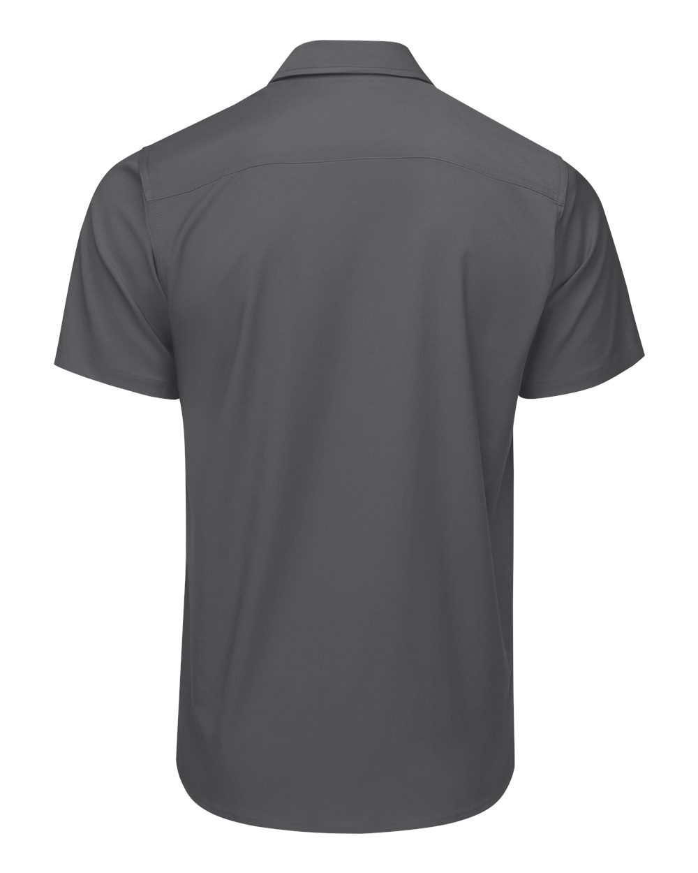 Front View of Carbon Cooling Work Shirt - TSM2