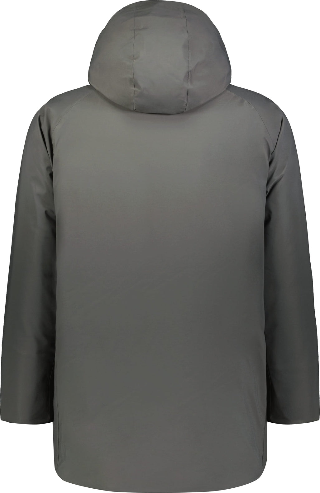 Rear View of CARBON WEATHER SECURE PARKA