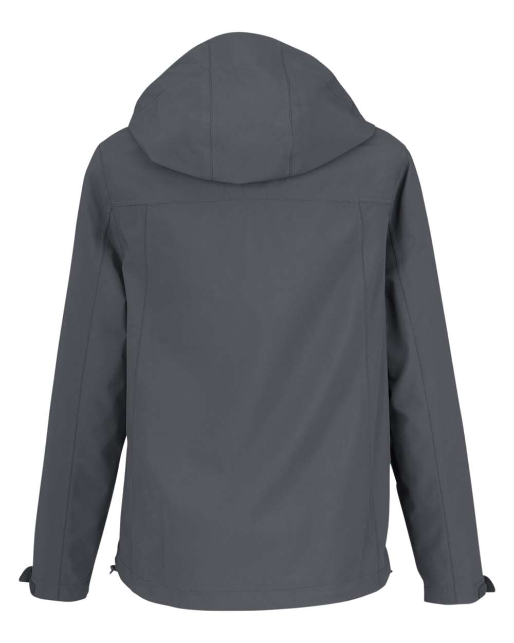 Front View of Carbon Women's Packable Rain Jacket - CE712W