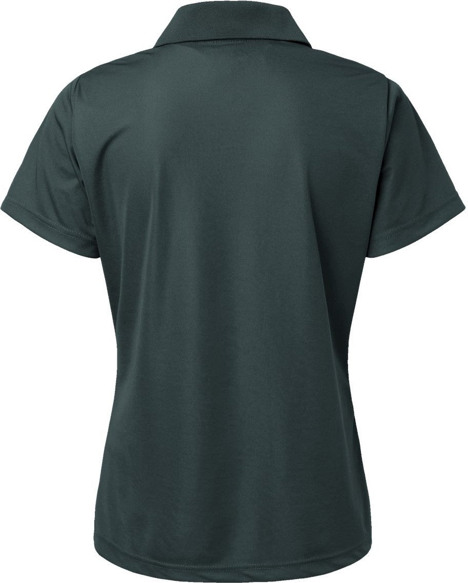 Front View of Carbon Women's Sebring Performance Polo - 504