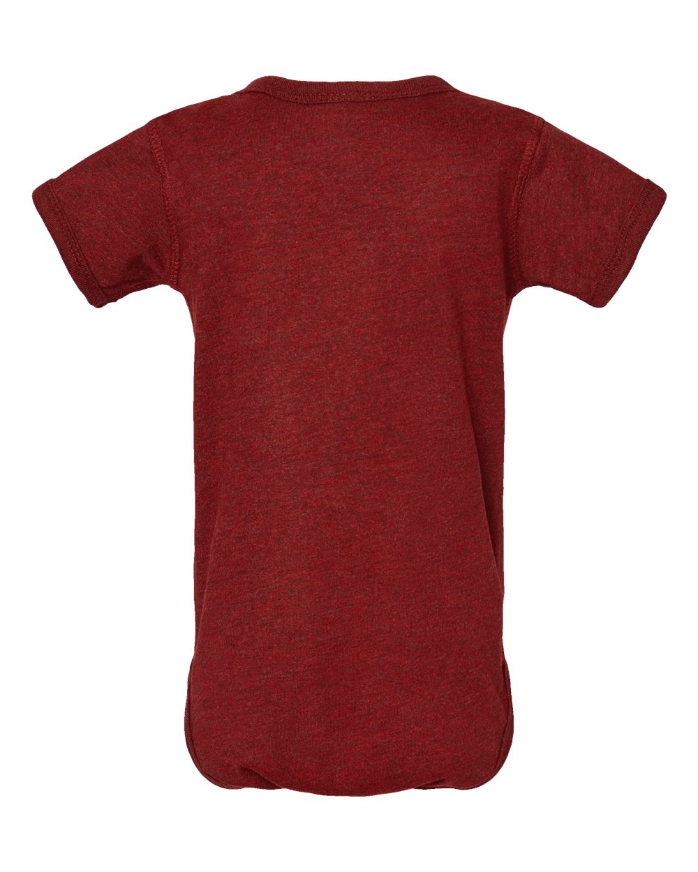 Front View of Cardinal Blackout Infant Fine Jersey Bodysuit - 4424