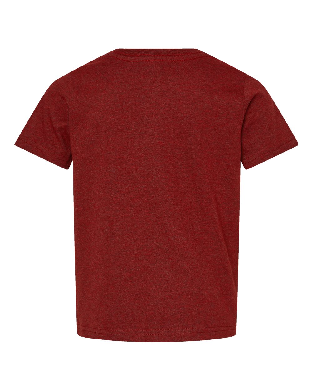 Front View of Cardinal Blackout Toddler Fine Jersey Tee - 3321