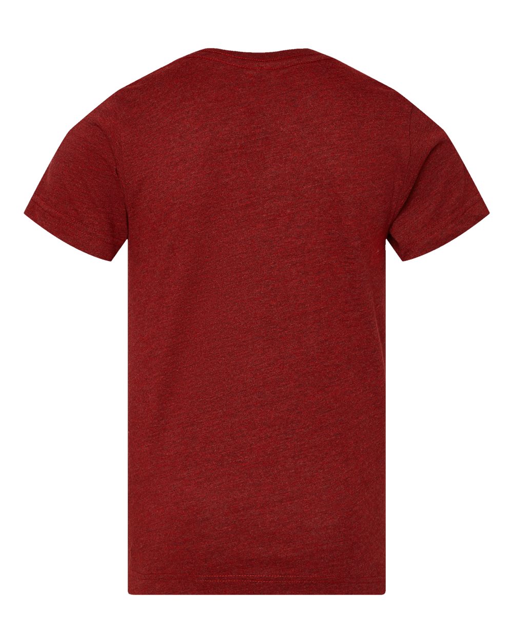 Front View of Cardinal Blackout Youth Fine Jersey Tee - 6101