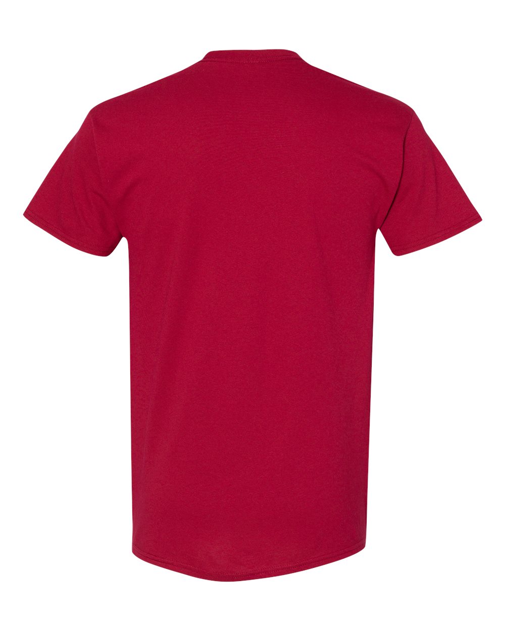 Front View of Cardinal Heavy Cotton™ T-Shirt - 5000