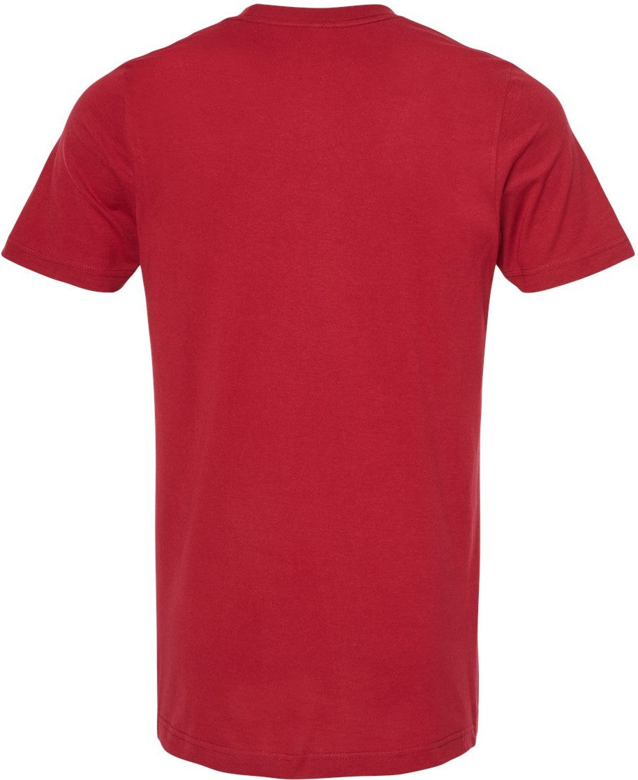 Front View of Cardinal Premium Cotton T-Shirt - 502