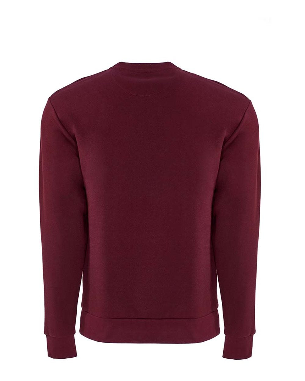 Rear View of Cardinal Santa Barbara Pocket Crewneck Sweatshirt - 9001