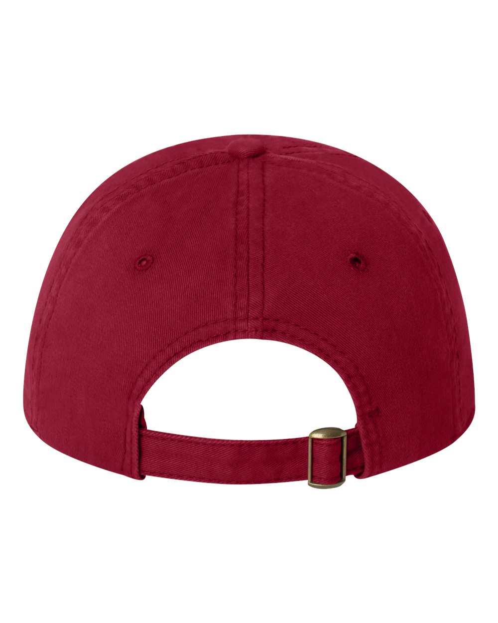 Rear View of Cardinal Unstructured Cap - AH35