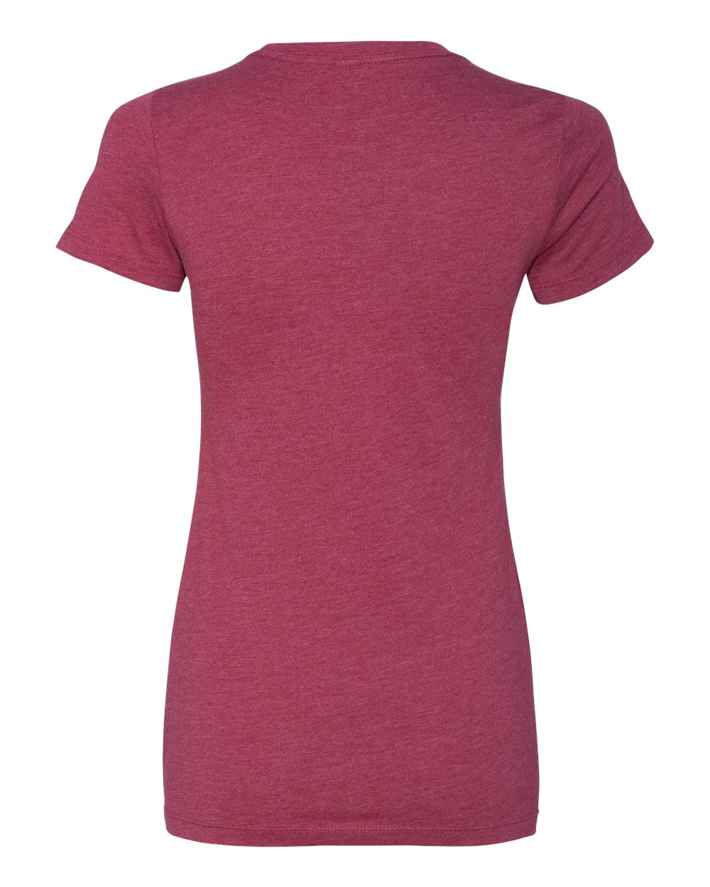 Rear View of Cardinal Women’s CVC T-Shirt - 6610