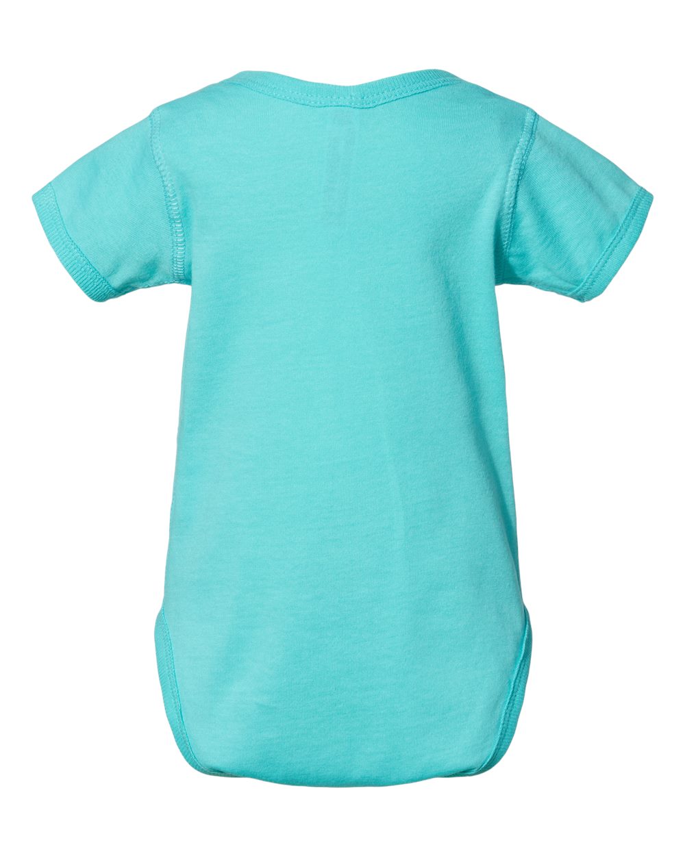 Front View of Caribbean Infant Fine Jersey Bodysuit - 4424