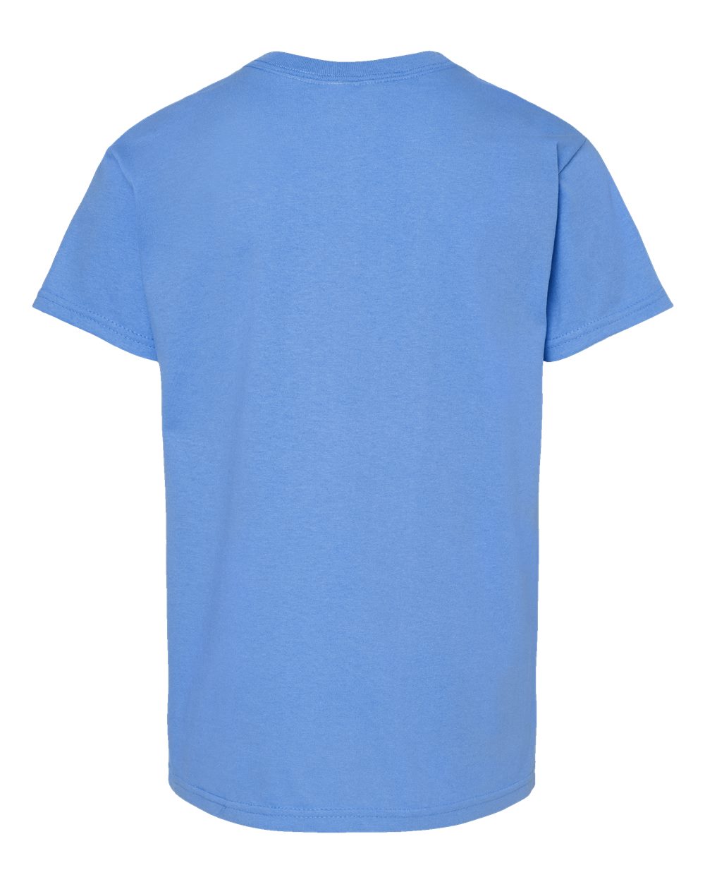 Front View of Carolina Blue Essential-T Youth T-Shirt - 5480