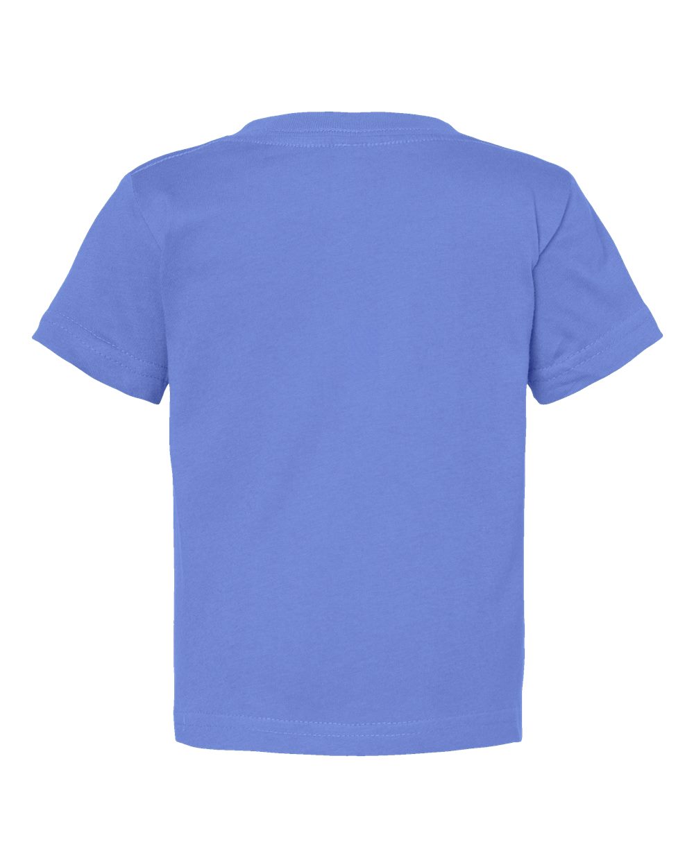 Front View of Carolina Blue Infant Fine Jersey Tee - 3322
