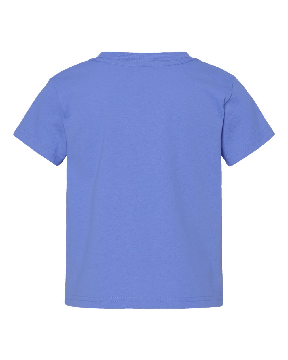 Front View of Carolina Blue Juvy Youth Short Sleeve T-Shirt - 3301J