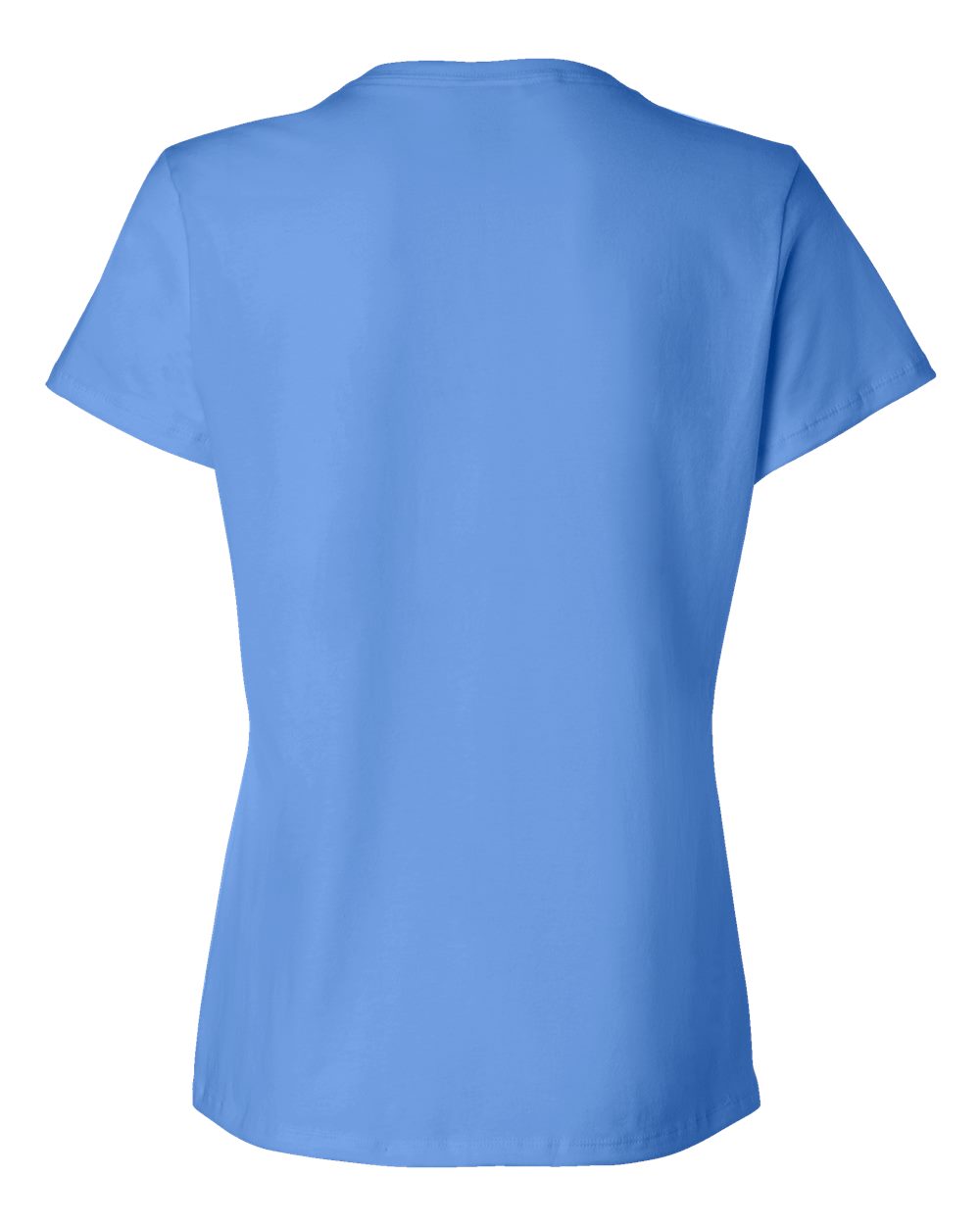 Rear View of Carolina Blue Perfect-T Women’s T-Shirt - SL04