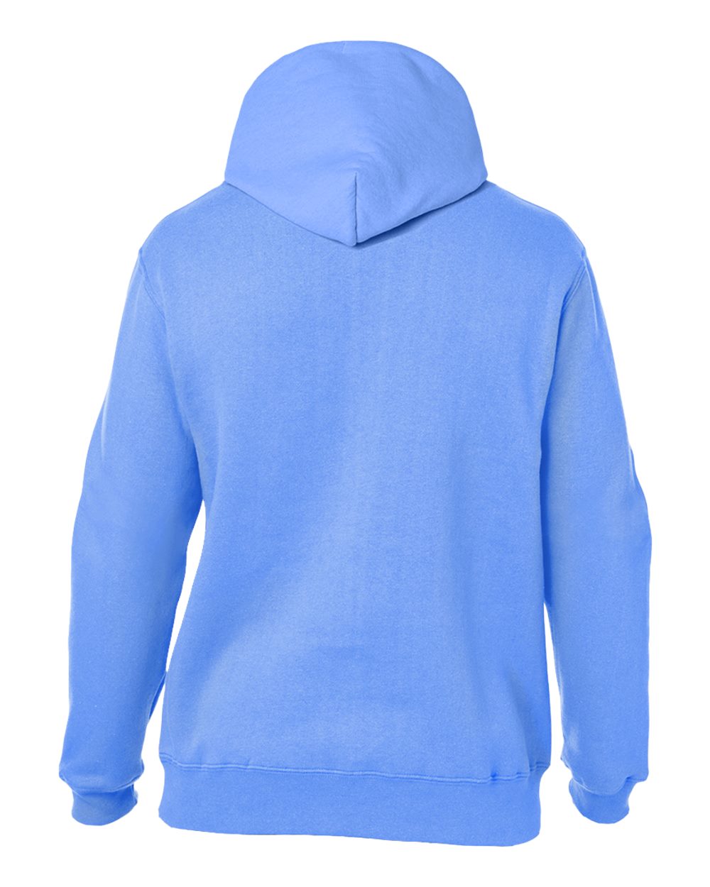 Front View of Carolina Blue Premium Hooded Sweatshirt - 8824