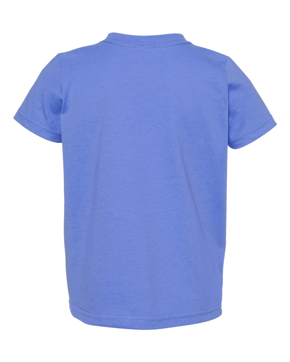 Front View of Carolina Blue Toddler Fine Jersey Tee - 3321