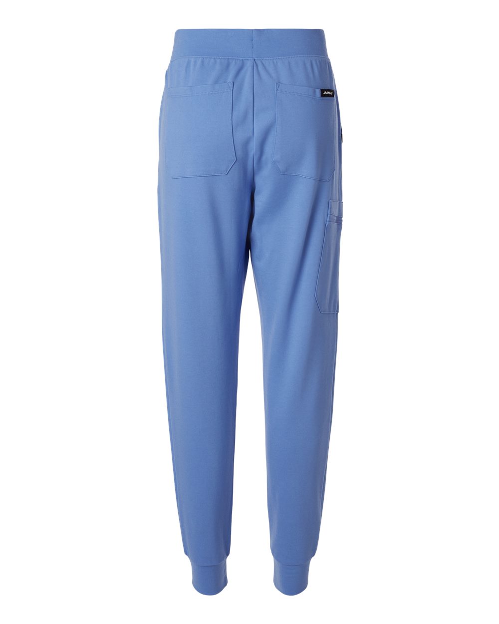 Rear View of Ceil Blue Women&#39;s Rubi Ultrasoft Scrub Joggers - W40001