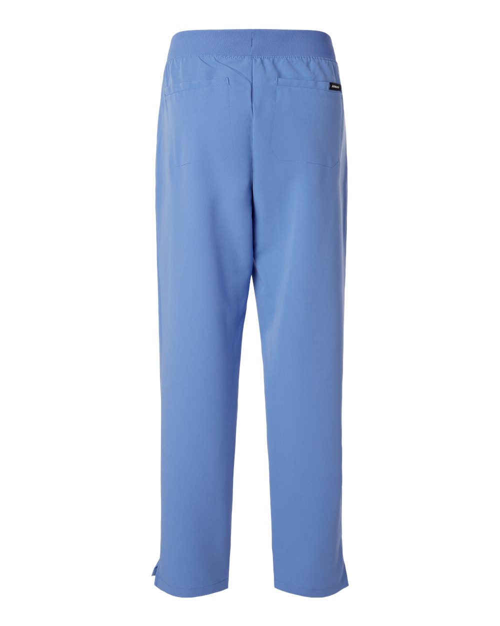 Front View of Ceil Blue Women's Xenos Essential Knit-Waist Scrub Pants - W20001
