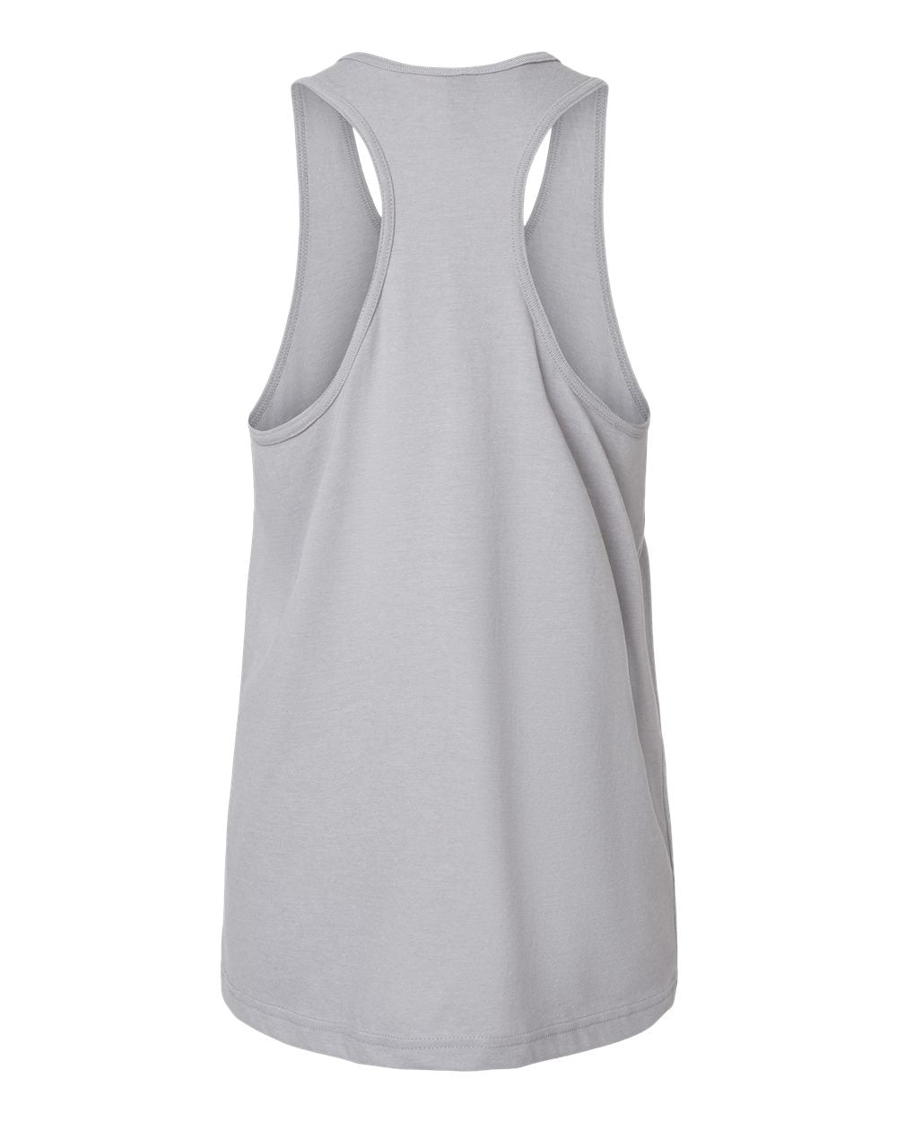 Rear View of Cement Softstyle® Women’s CVC Racerback Tank Top - 64220LCVC