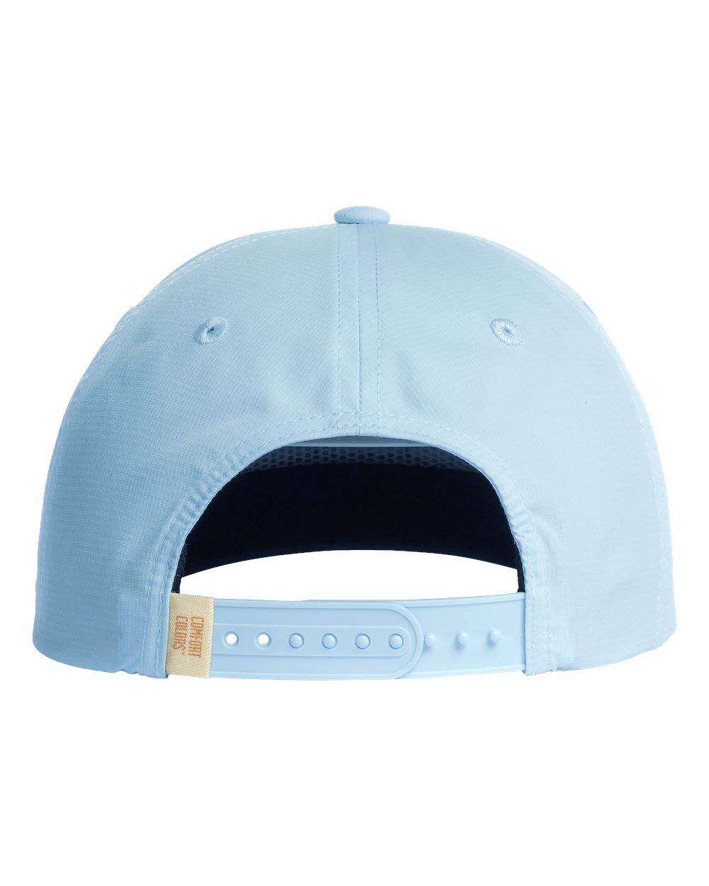 Rear View of Chambray Rope Cap - CCRC0 plain