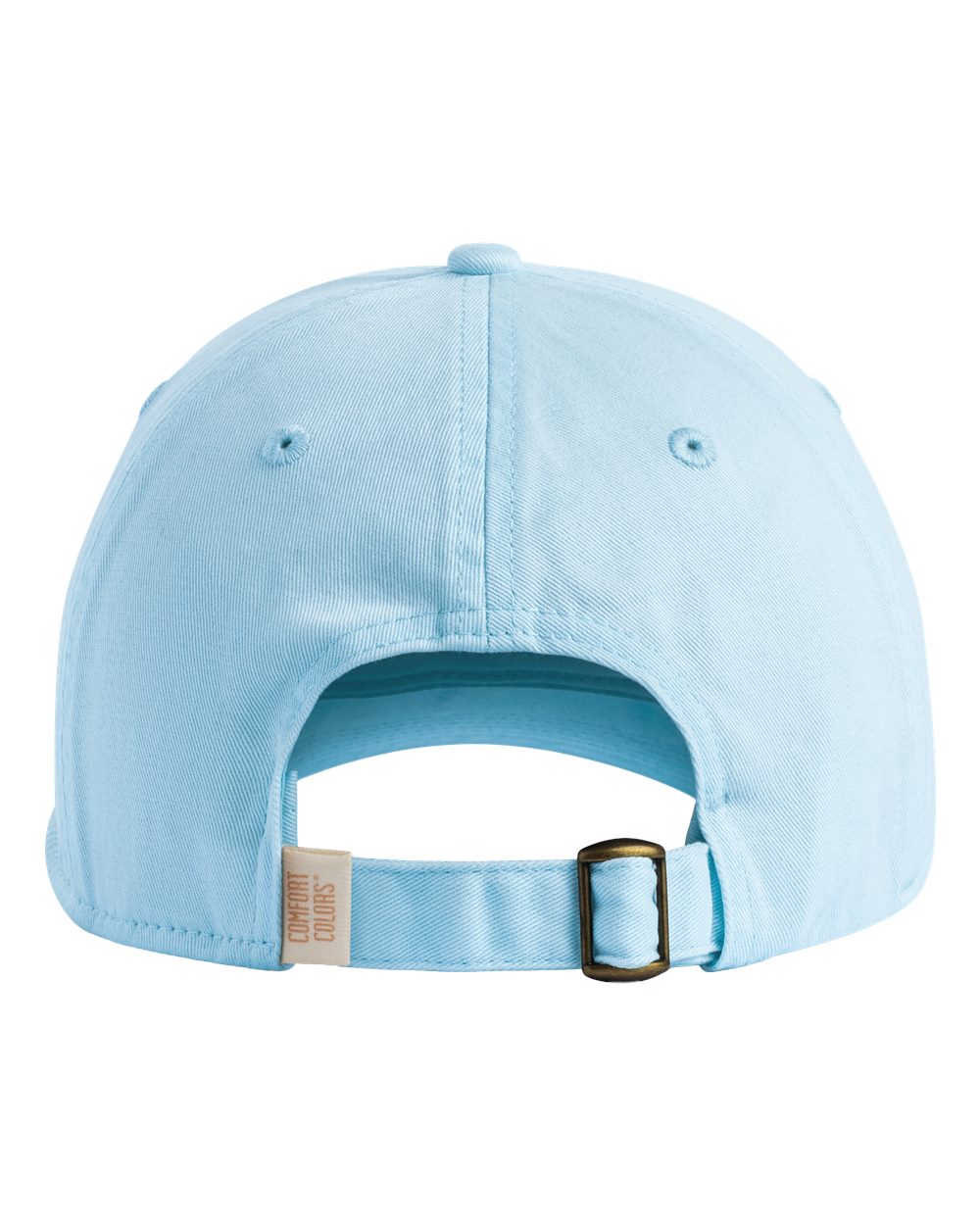 Rear View of Chambray Sunwashed Cap - CCSC0