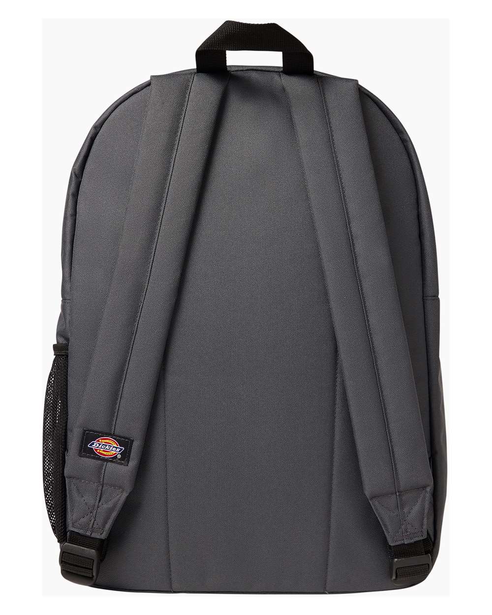 Rear View of Charcoal 23L Basic Double Logo Backpack - DZ22B